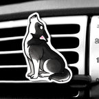 WIRESTER Fresh Scented Car Air Freshener Vent Clip, Decorative Accessories, Interior Decoration for Cars - Cow Cute, Fish, Baby Horse, Flower, Heart
