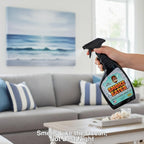 Smoke Eater Odor Eliminator Spray, Sea Breeze, 22 oz — Breaks Down Smoke Odor at the Molecular Level — Works on Fabric, Cars, Furniture — Made in USA