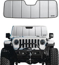 Windshield Sun Shade for Jeep Wrangler 2007-2010 Window Sunshade - Safeguard