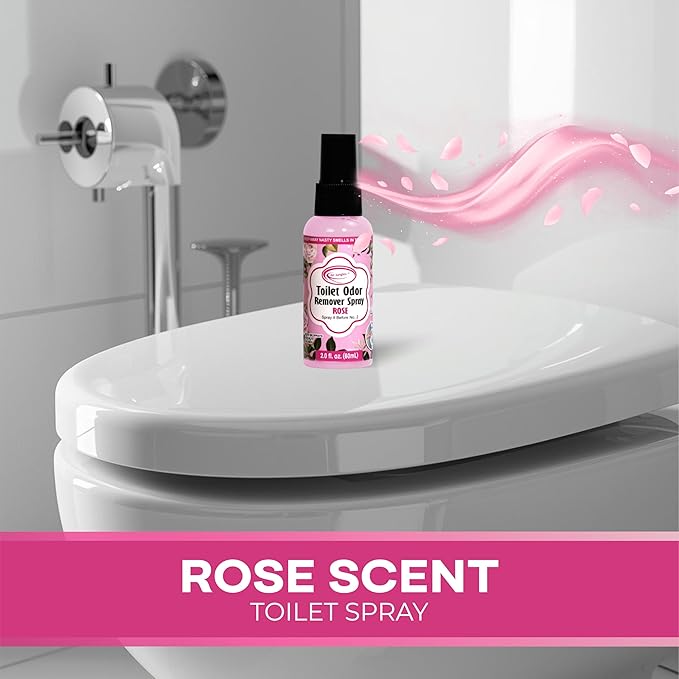 Air Jungles All-in-One Pink Freshness Set for Women and Pink Lovers, 6-Pcs of Peach Scent Car Air Freshener & Shoe Ball, Reed Diffuser, Rose Scent Toilet Spray and Fragrance-free Makeup Remover Wipe