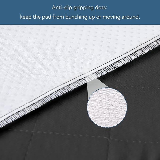 Waterproof Chair Pads for Incontinence, 4 Pack Reusable Seat Protector Pads 18" x 16", Absorbent Wheelchair Pad Covers, Washable Chair Pads for Adults, Kids & Pets - Black