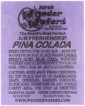 Wonder Wafers Air Fresheners 50ct. Individually Wrapped, Pina Colada Fragrance