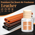 AROIC Hanging Car Air Freshener - 6 Pack Luxury Leather Scent Air Freshener Set, Long-Lasting Natural Essential Oil Fragrance Diffuser Eliminates Odors,Ideal Business Gift for Car Accessories Unisex