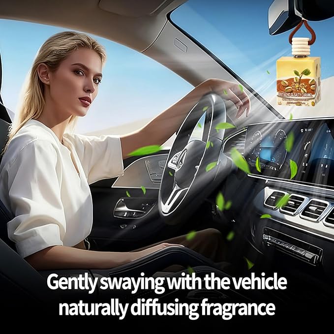 Car Air Freshener Diffuser, Car Fresheners Long Lasting, Hanging Car Scents Air Freshener, Essential Oil Diffuser, Berry Mimosa Fragrance Oil, 8ml*2pcs