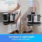 Carpet Cleaner Machine, 18Kpa Powerful Suction, Spot Cleaner & Pet Stain Remover, Self-cleaning, Large Dual Water Tank, Deep Cleaning for Carpet, Area Rugs, Upholstery, Cars, H6