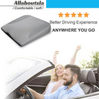 Car Seat Cushion, Car Seat Cushions for Driving with Comfort Memory Foam - Sciatica & Back Pain Relief, Suitable for Car, Truck, Office Chair (Gray)