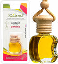 Kabod Citrus Orange Car Air Freshener | Hanging Essential Oil Diffuser | Natural Odor Eliminator | Long-Lasting Fragrance | 10 ml