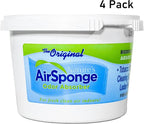 Nature's Air Sponge Odor Absorber and Eliminator Unscented Plastic Tub 1 Lb. 4-Pack