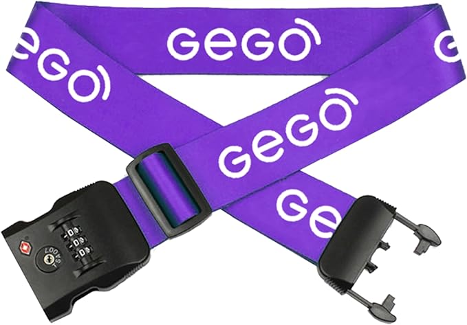 GEGO Premium Travel Kit, Sleep Mask 3D Contoured Eye with Soft Memory Foam, Luggage Tag Waterproof Resistant and Strap with Lock for Luggage TSA Approved (Sleep Mask Black/Luggage Tag Black)