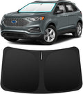 INSAUTO Custom Fit Windshield Sun Shade Accessories for Ford Edge 2015-2024, Foldable Front Window Sunshade, UV & Heat Reflector, Keeps Interior Cool, Includes Storage Bag