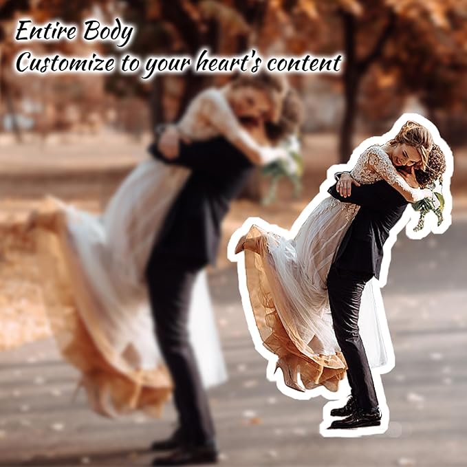 Custom Air Fresheners with Picture - Photo Air Freshener for Car,Double-Sided Customized Photo Text, Personalized Gift for Boyfriend Men Car (Crop)