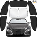 Car Window Shades Intended for Nissan Altima 2019-2024, Privacy Window Covers 6PCS for Side, Rear & Windshield, Car Shield Sunshade for Privacy Protection, Heat Blocking, Camping and Parking