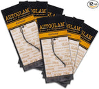 Tyler Candle Kathina Autoglam Ivory And Gold 4.5 x 3 Cardboard Auto Air Freshener Mirror Hanger, Pack of 6