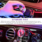 2 PCS Car Air Fresheners Vent Clips, Retro Record Player Auto Fresheners for Women, Album Cover Turntable Perfume Diffusers, Universal Interior Decoration Car Accessories