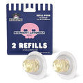 Hello Kitty Car Air Freshener Refills 2-Pack - Midnight Lavender Scent – Cute and Long-Lasting Car Accessories, Odor Eliminator, Fun Scents, 30 Days Freshness (2 Refills)