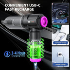 Cordless Vacuum Cleaner - 22000PA Handheld Car Vacuum, 4-in-1 Portable Mini Air Duster Rechargeable, 3-Speed Small Powerful Gadgets & Gifts, for Home, Office, Mattress, Carpet, Pet (Black)