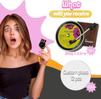 Personalized Custom Car Air Freshener, Double Sided Custom Photo, Record Player Shaped Fragrance Vent Clip, Unique and Cute Car Interior (Customize, 12PCS3)