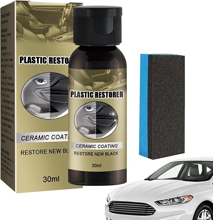 Car Interior Cleaner - Detailing Polishing Shine Protectant - 30ml Car Dashboard Cleaner Agent - for Trim Windshield Rubber Panel Truck Vehicle Sedan Scooter SUV