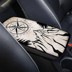 Dreaweet Car Armrest Box Cover,Soft Comfortable Center Console Armrest Box Cover for Cars SUV Trucks Sedan