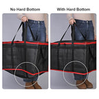 Bodaon Insulated Food Delivery Bag with Removable Hard Bottom, XXX-Large Catering Supplies Bags for Pizza Delivery Drivers, Cooler Bag, Hot Food Warmer Container, Insulated Grocery Bags (2-Pack)