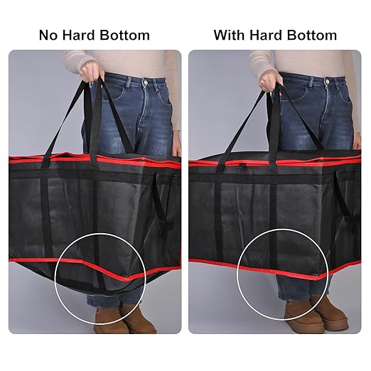 Bodaon Insulated Food Delivery Bag with Removable Hard Bottom, XXX-Large Catering Supplies Bags for Pizza Delivery Drivers, Cooler Bag, Hot Food Warmer Container, Insulated Grocery Bags (2-Pack)
