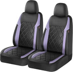 Coverado Car Seat Covers, Front Seat Covers, 2 Front Automotive Seat Cover, Mesh Breathable Seat Protectors, Universal Fit for Most Cars
