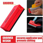 6PCS Ceramic Coating Applicator Sponge Blocks + 12PCS Suede Cloth – Premium Car Detailing Kit for Paint Protection, Wax & Nano Coating Application