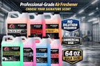 3E Car Air Freshener Concentrate – 64 oz – Professional Automotive Fragrance – Multiple Scents (Baby Powder)
