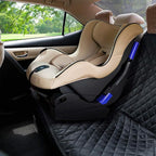 Waterproof Dog Car Seat Cover - Scratchproof Bench Cover for Back Seat, Universal Fit for Cars/Trucks/SUVs, Nonslip Pet Mat with Seat Protection, Machine Washable