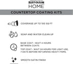 Rust-Oleum 384962 Home Countertop Coating Kit, Satin White