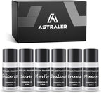 Luxury Series 6-Pack Car Air Freshener Refills (10mL Each) | Smart Diffuser Essential Oil Kit with 6 Unique Fragrances | Long-Lasting Scents for Car Aromatherapy