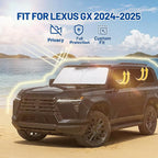 Car Window Shades Intended for Lexus GX 2024-2025, Privacy Window Covers 8PCS for Side, Rear & Windshield, Car Shield Sunshade for Privacy Protection, Heat Blocking, Camping and Parking