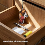4 x Jesus I Saw That Funny Car Air Freshener, Christian Gift For Her Him, Funny Jesus Christmas Gift, Jesus Meme Gifts, Christmas Car Accessories, 3.2inch - Pack of 4