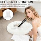 Replacement Filter Compatible with JIXINMIYUE HX-606 & A9life SY01-Q8 Car Vacuum Portable Cordless Handheld Vacuum Cleaner Filter-4Pack