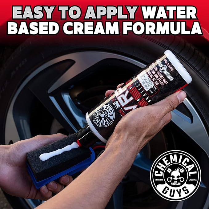 Chemical Guys VRP Vinyl, Rubber, and Plastic Dressing - Tire Dressing, Non-Greasy, Dry-to-the-Touch Shine for Tires, Trim, and More, Safe for Cars, Trucks, SUVs, RVs & More - 16 oz (Pack of 3)