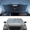 Autorder Windshield Sun Shade Umbrella for 2020-2025 Mazda CX-30 CX30 Accessories,Upgraded Ice Crystal Material,Easy Setup Umbrella Sunshade for Car Windshield,100% Sun Blocking