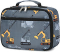 CAMTOP Lunch Box Kids Boys Insulated Lunch Cooler Bag Reusable Lunch Tote Kit for School Travel