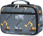 CAMTOP Lunch Box Kids Boys Insulated Lunch Cooler Bag Reusable Lunch Tote Kit for School Travel