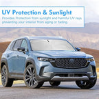 Windshield Sun Shade for Mazda CX-50 Accessories 2023 2024 2025 Window Sunshade Fit Mazda CX50 Sunshade Windshield Cover 4 Layers Front Window Shade Sun Visor Blocks UV Keep Car Cooler