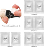 8 Packs Car Air Vent Clip Refills Solid Fragrance Pads, 4 Scents Replacement Tablets Long Lasting Freshener for Cars(Included Lemon, Ocean, Cologne, Lavender)