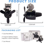 Car Air Fresheners Cartoon Pilot Automotive Air Outlet Propeller Cute Car Diffuser Creative Car Perfume Decoration for Car Vent Clips Car Vent Clip Air Freshener Accessories for Women Men