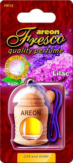 AREON Fresco FRTN12 Hanging Car and Home Air Freshener, Lilac