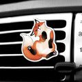 WIRESTER Fresh Scented Car Air Freshener Vent Clip, Decorative Accessories, Interior Decoration for Cars - Cow Cute, Fish, Baby Horse, Flower, Heart