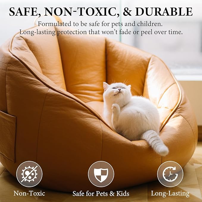 Leather Recoloring Balm Leather Color Restorer Scratch Repair Leather Paint for Furniture Couches Car Seats Shoes Bags Leather Dye and Restorer Restores Faded and Scratched Leather-Black