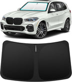 INSAUTO Custom Fit Windshield Sun Shade Accessories for BMW X5 2019-2026, Foldable Front Window Sunshade, UV & Heat Reflector, Keeps Interior Cool, Includes Storage Bag