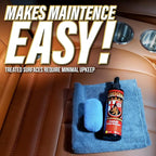 Wolfgang Cockpit Trim Sealant | Interior UV Protection & Restorer for Leather, Vinyl, Plastic, Rubber, Wood & Metal | Prevents Fading, Cracking & Staining | Non-Greasy, Natural Finish | 8 oz.