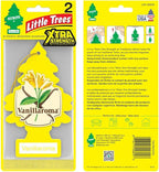 LITTLE TREES Car Air Freshener | Xtra Strength Provides Long-Lasting Scent for Auto or Home | Extra Boost of Fragrance | Vanillaroma, 24 Air Fresheners