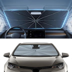 Autorder Windshield Sun Shade Umbrella for 2014-2018 Toyota Corolla Accessories,Upgraded Ice Crystal Material,Easy Setup Umbrella Sunshade for Car Windshield,100% Sun Blocking