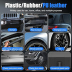 EAWONGEE Interior Car Cleaner & Protectant, 450ml, Multi-Surface Polish for Plastic, Leather, Vinyl, 2pcs