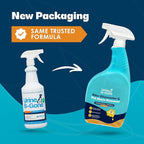 Urine B-Gone, Professional Enzyme Odor Eliminator & Pet Stain Remover, Human, Cat & Dog Urine Cleaner, Effective on Laundry, Carpets & More, Citrus Scent, 32oz, Pack of Two
